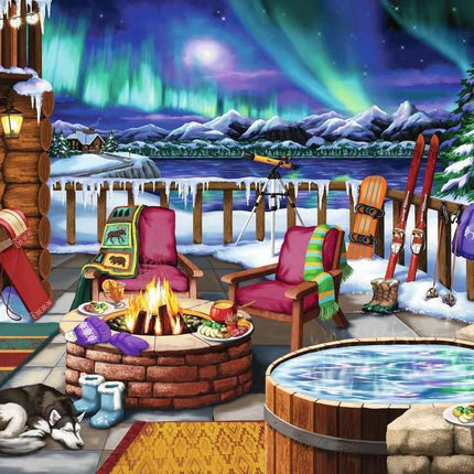 Ravensburger Northern Lights 500 piece Jigsaw Puzzle for Adults and Kids Age 12 and Up