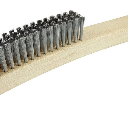 Weiler 44077 Plater's Brush, Nylon Fill, 4 x 19 Rows, Made in The USA (Pack of 12)