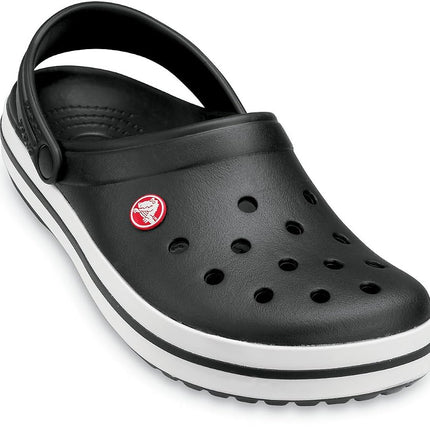 Crocs Unisex Crocband Clogs, Black, 3 UK Men/ 4 UK Women
