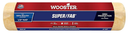 Wooster Brush 1/2-Inch Nap Super/Fab Roller Cover,