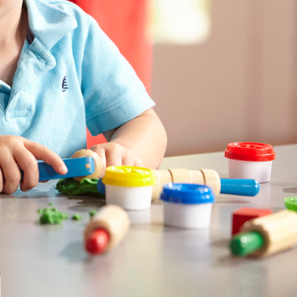 Melissa & Doug : Jouet de développement artistique et créatif pour garçon ou fille – Modèle et moule de formes