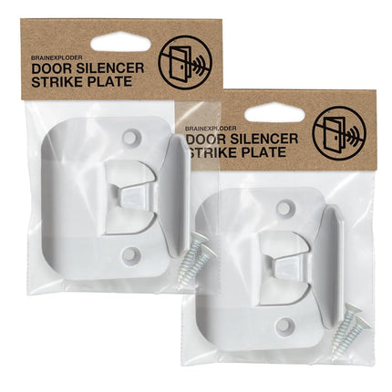 Door Silencer Strike Plate - Flexible, Noise Elimi