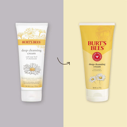 Burt's Bees Soap Bark & Chamomile Deep Cleansing Cream Soap, 6 oz