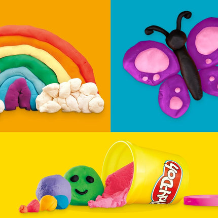 Play Doh Jewel Colors Bulk 12-Pack of 4-Ounce Cans, Party Favors, Back to School Gifts, Prizes, & Party Favors, Kids Arts & Crafts, Preschool Toys, Ages 2+ (Amazon Exclusive)