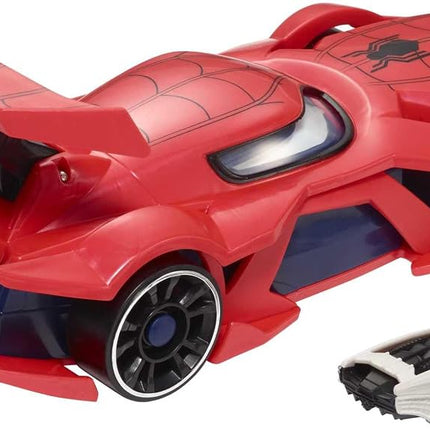 Hot Wheels Marvel Spider-Man Web-Car Launcher