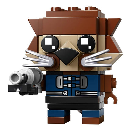 Kit de construcción LEGO BrickHeadz Groot y Rocket, Multicolor