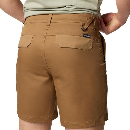 Columbia Mens Landroamer Twill Short, Delta, 28W x 9L