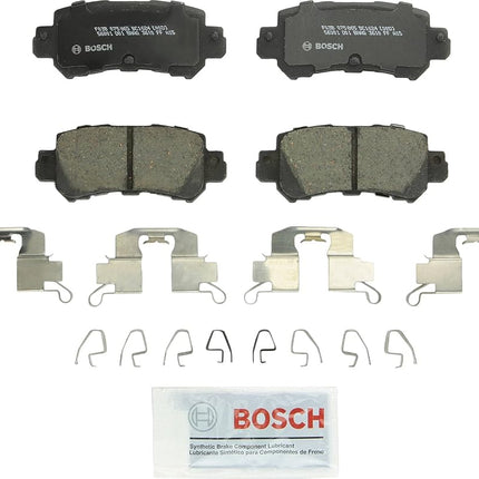 BOSCH BC1624 QuietCast Premium Ceramic Disc Brake Pad Set - Compatible with Select Mazda CX-3, CX-5; REAR
