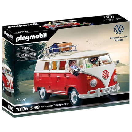Playmobil 70176 Volkswagen T1 Camping Bus, Multicolor, 51.5 x 38.5 x 12.5 cm