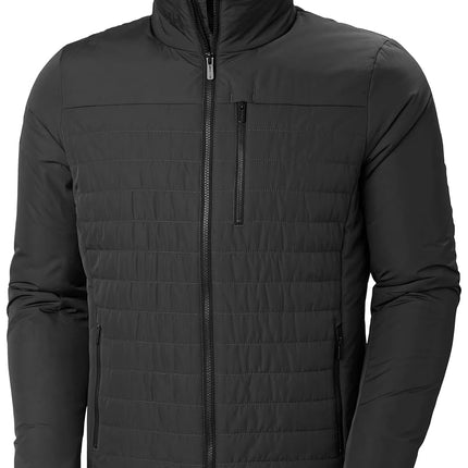 Helly Hansen Men's Crew Insulator Jacket 2.0, Black, L