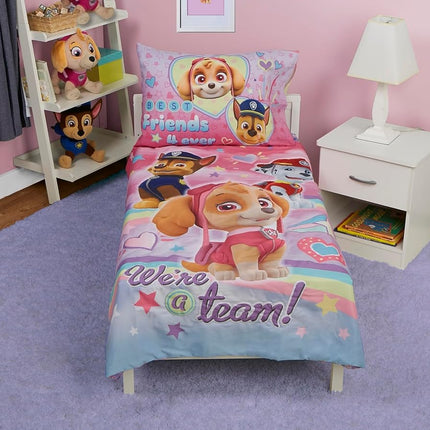 Paw Patrol Skye Toddler Bed Set We're A Team