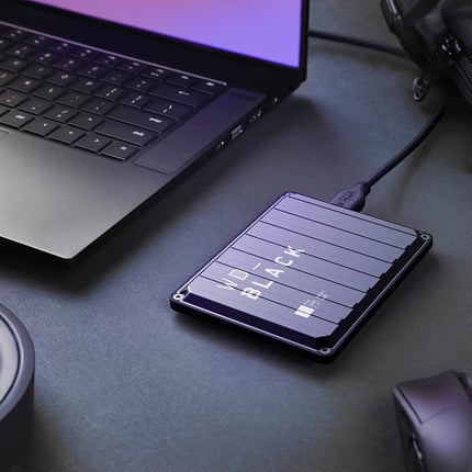 WD_BLACK P10 5TB Game Drive, portable HDD, works with Playstation, Xbox, PC, & Mac, save up to 125 games