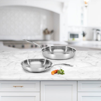 Cuisinart Custom-Clad 5-Ply 9" & 11" Fry Pan Set