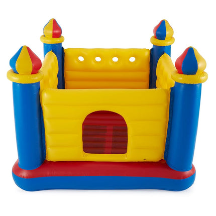 Intex Jump O Lene Castle Inflatable Bouncer, 69" X 69" X 53", for Ages 3-6