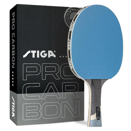 STIGA Pro Carbon Performance Ping Pong Paddle | 7-