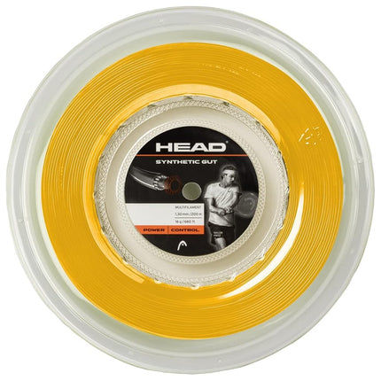 HEAD Synthetic Gut Tennis String Reel, 16 Gauge, G