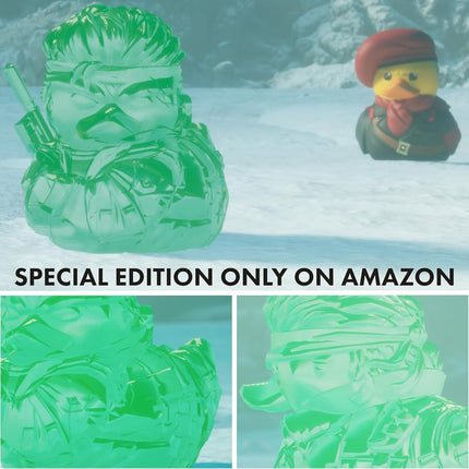 TUBBZ: Metal Gear Solid - Solid Snake Stealth Rubber Duck Collectable 9 cm