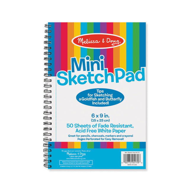 Melissa & Doug Mini-Sketch Pad (6"x9")