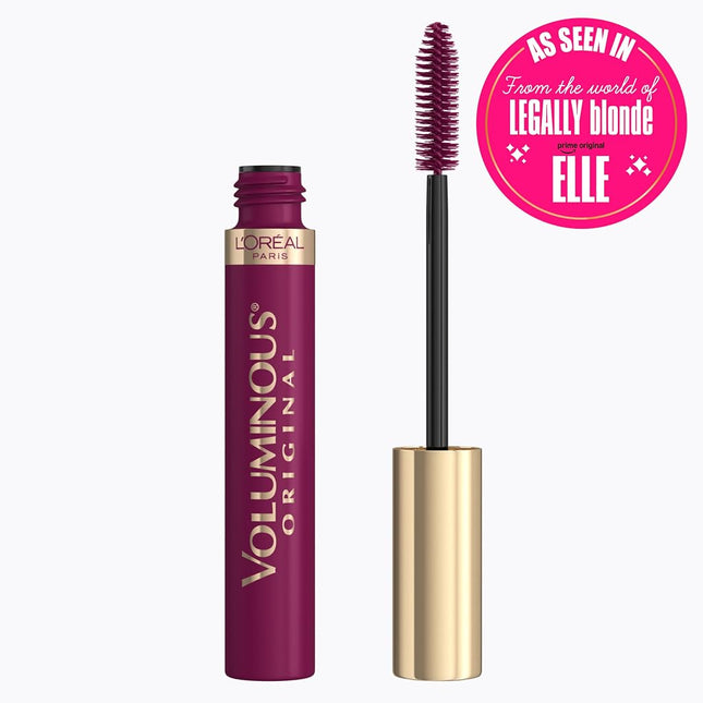 L'Oreal Paris Makeup Voluminous Original Volume Building Mascara, Deep Burgundy, 0.26 fl; Oz, 1 Count