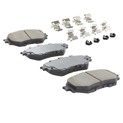 QUALITY-BUILT Premium Ceramic Front Brake Pads (1001-1759C) Compatible with Mazda 3 2018-2014