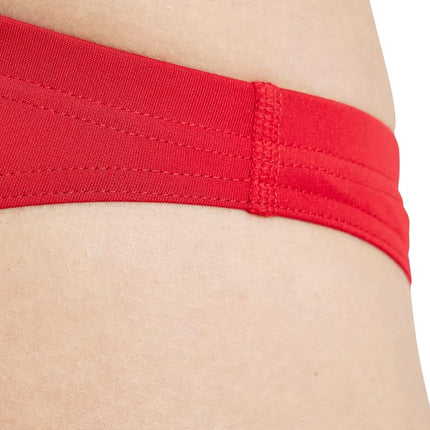 ARENA Performance Women's Solid Team Bikini Bottom Red-White
