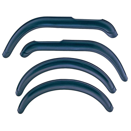 OMIX 11601.01, Factory Style Fender Flare Kit for 1955-1986 CJ Models, Black