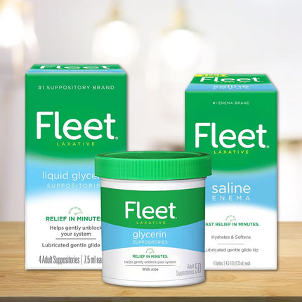Fleet Saline Enema, 133 ml * 4
