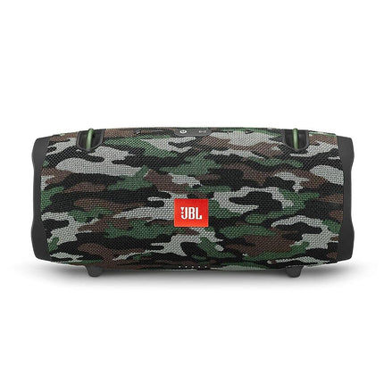 DevaCurl 1 JBL Xtreme 2 Portable Waterproof Wireless Bluetooth Speaker-Camouflage, 18/8 Stainless Steel