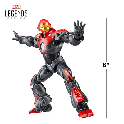 Marvel Legends Series Ultimate Iron Man Action Figure, Red and Gold