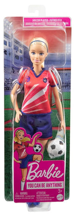 Barbie Careers Soccer Player Doll and Themed Fashions