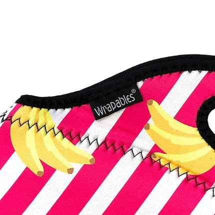 Wrapables® Insulated Neoprene Lunch Bag, Bananas