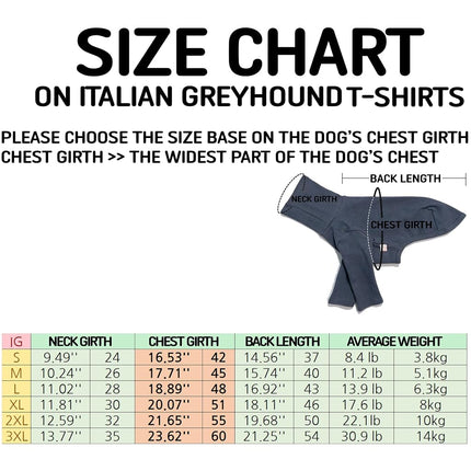 D Doggy Star Italian Greyhound Clothes Warm Fleece Sweater T Shirts Whippet for Dogs (L,Fleece Beige)