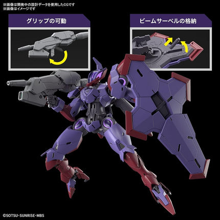 HG Mobile Suit Gundam: Witch of Mercury, Begil Pende, 1/144 Scale, Color Coded Plastic Model