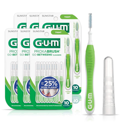 GUM - 872FC6 Proxabrush Go-Betweens Interdental Br