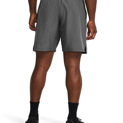 Under Armour Men's Tech Woven Wordmark Shorts Castlerock/White XXL XXL