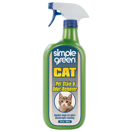 SIMPLE GREEN 432101 Cat Stain and Odor Remover Tri