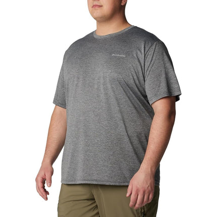 Columbia Men's Hike Crew, Black Heather, 4X
