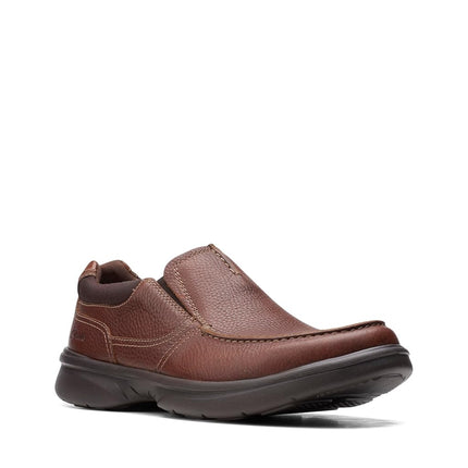 Clarks Men's Bradley Free Loafer, Tan Tumbled Leather, 6.5 UK