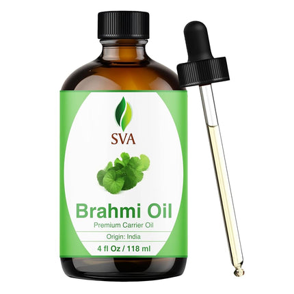 SVA Brahmi Oil 4 fl oz – 100% Natural Cold Pressed