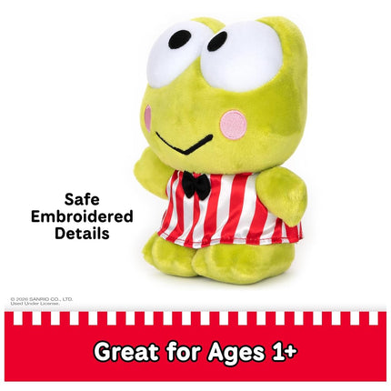GUND Sanrio Hello Kitty Keroppi Plush Stuffed Animal, 6