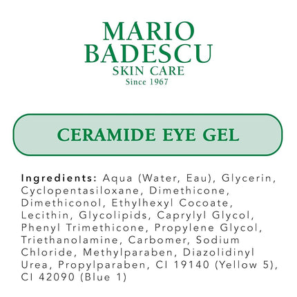 Mario Badescu Ceramide Eye Gel 0.5oz (14g)