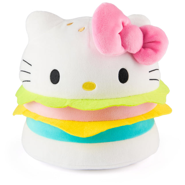 GUND Sanrio Official Hello Kitty Hamburger Plush, 