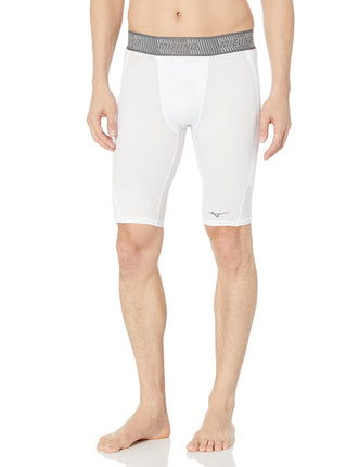 Mizuno Youth Aero Vent Padded Sliding Short, White