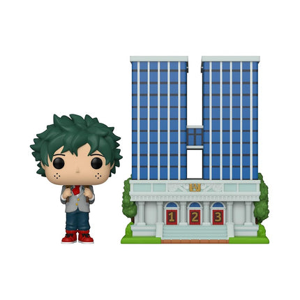 Pop Town My Hero Academia High School with Deku in Uniform Vinyl Figure