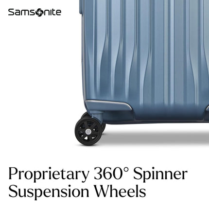 Samsonite Uplift Hardside, Elemental Blue, Checked-X-Large-31-Inch, Uplift Hardside
