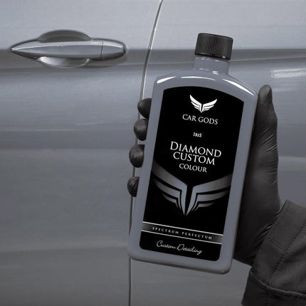 Car Gods Iris Custom Color Silver 3-in-1 Polish Wax Colour Restorer & Scratch Remover 500 ml - 16 Colours Available