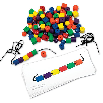 Learning Resources Beads and Pattern Cards Set