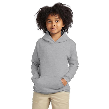 Hanes Boys' Eco Smart Pullover Hoodie, Light Steel, Small