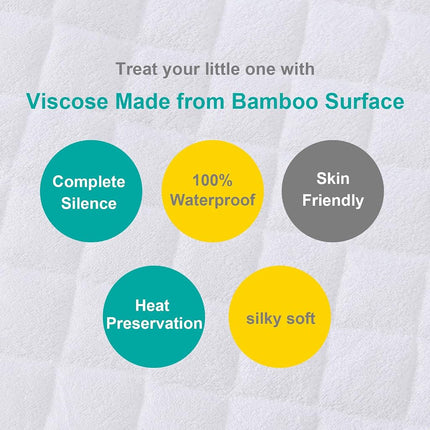Bassinet Mattress Pad Cover for Dream On Me Traveler/Skylar/Lotus Bassinet