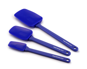 Rachael Ray Tools 3-Piece Spoonula Set, Blue